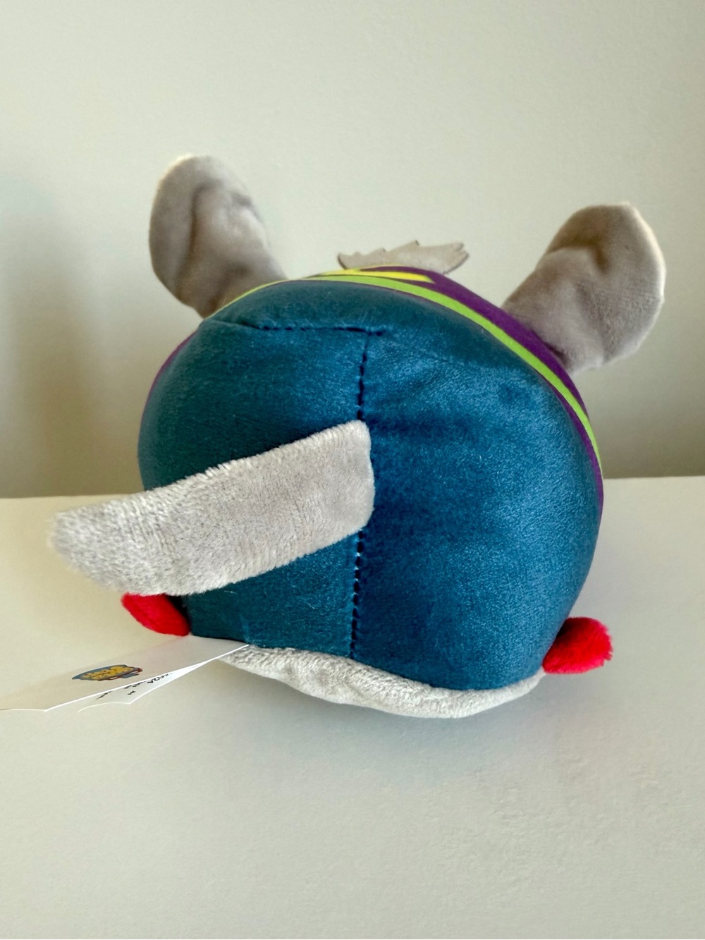 Chuck E Cheese Mouse 7” Stackable Tsum Tsum Style Stuffed Plush Mascot Prize Toy - Picture 6 of 12